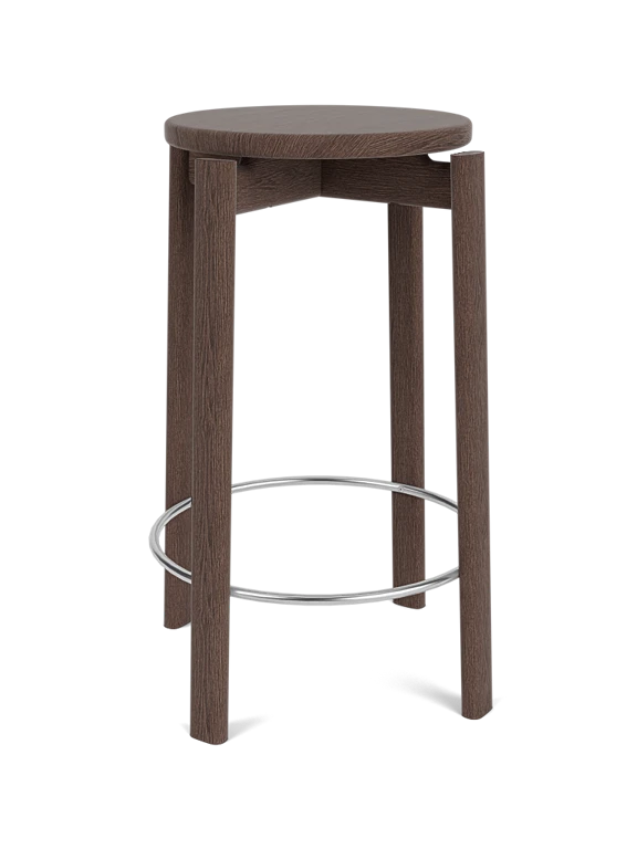 Passage Counter Stool fra Audo Copenhagen - Dark Stained Oak - Jacobsen Plus