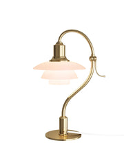 PH 2/2 Question Mark Pale Rose Bordlampe fra Louis Poulsen