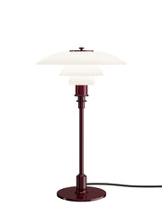 PH 3/2 Tischleuchte, Glossy Burgundy von Louis Poulsen