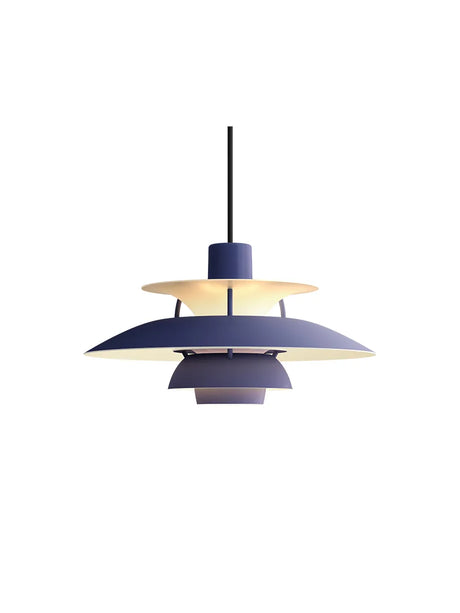 PH 5 Mini Pendelleuchte, Monochrome Dusty Indigo von Poul Henningsen - 1 - Jacobsen Plus