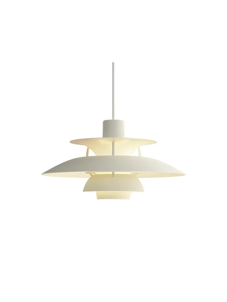 PH 5 Mini Pendelleuchte, Monochrome Pale Pewter von Poul Henningsen - 1 - Jacobsen Plus