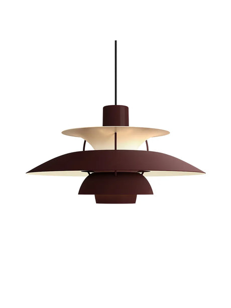 PH 5 Pendant, Monochrome Burgundy af Poul Henningsen - 1 - Jacobsen Plus