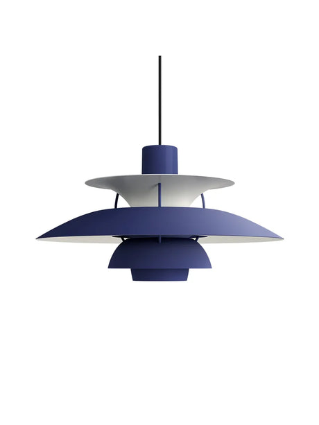 PH 5 Pendelleuchte, Monochrome Dusty Indigo von Poul Henningsen - 2 - Jacobsen Plus