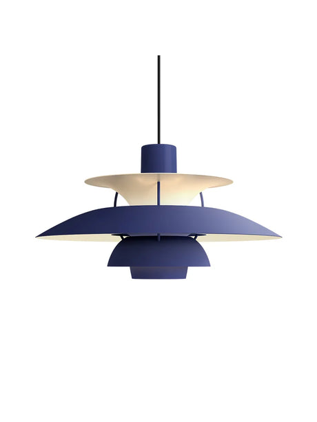 PH 5 Pendelleuchte, Monochrome Dusty Indigo von Poul Henningsen - 1 - Jacobsen Plus