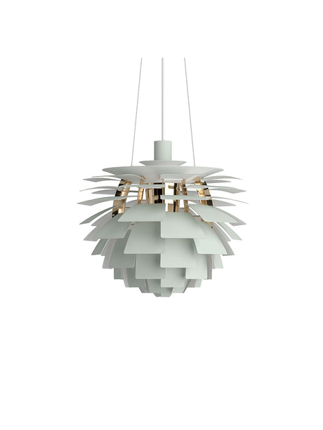 PH Artichoke Dusty Green/Brass von Louis Poulsen - Ø 480 mm - Jacobsen Plus