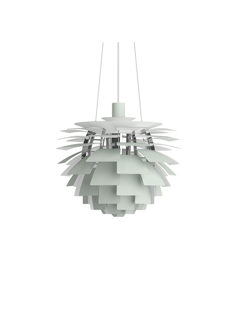 PH Artichoke Dusty Green/Chrome von Louis Poulsen - Ø 480 mm - Jacobsen Plus