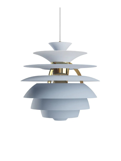 PH Snowball, dusty blue/brass von Poul Henningsen - 3 - Jacobsen Plus