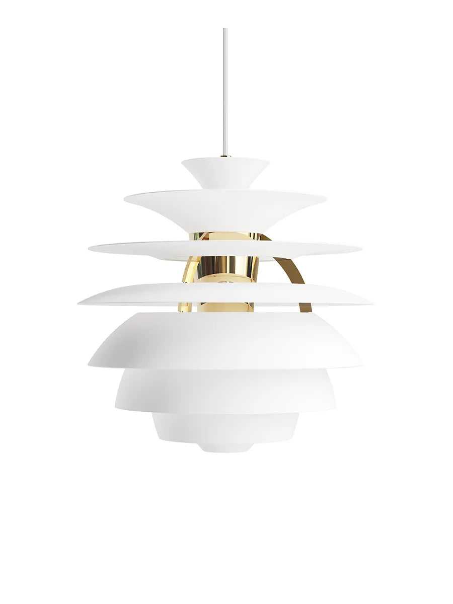 PH Snowball, soft weiß/Messing von Poul Henningsen - 5 - Jacobsen Plus