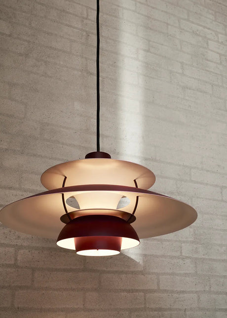PH 5 Mini Pendelleuchte, Monochrome Burgundy von Poul Henningsen - 2 - Jacobsen Plus