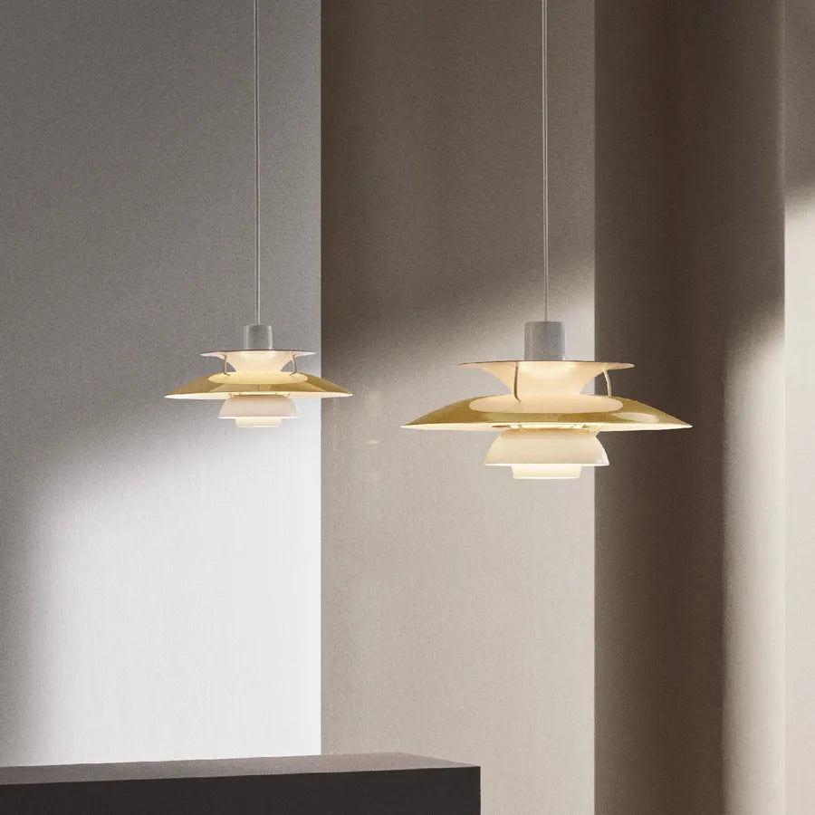 PH 5 mini Pendelleuchte Messing von Louis Poulsen