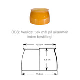 PH 3½-3 Unterschirm in bernsteinfarbenem Glas von Louis Poulsen - 2 - Jacobsen Plus