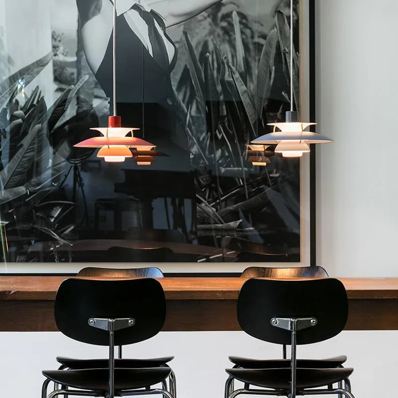 PH 5 Mini Pendelleuchte, Hues of Orange von Poul Henningsen