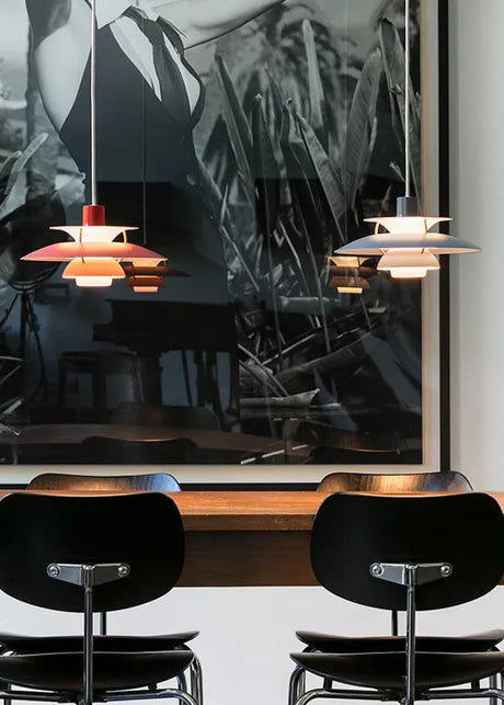 PH 5 Mini pendel, Hues of orange af Poul Henningsen - 2 - Jacobsen Plus