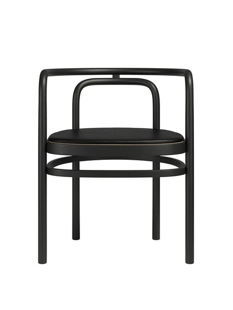 Kissen für PK15 Stuhl, Schwarz Grace Leder von Poul Kjærholm - 1 - Jacobsen Plus