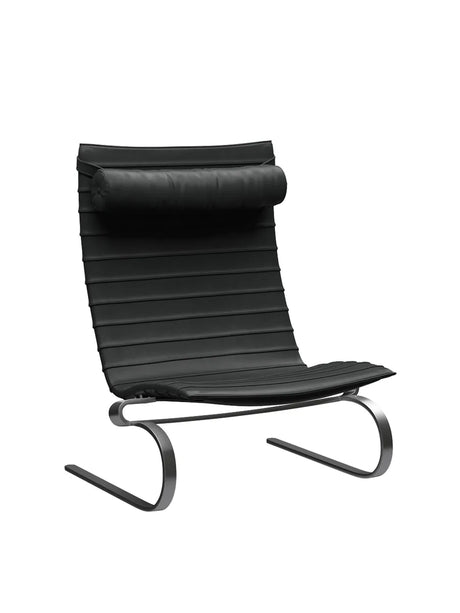 PK20 Lounge-Sessel von Poul Kjærholm - Grace Leder / Schwarz - Jacobsen Plus