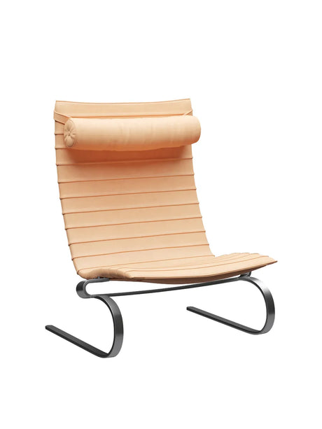 PK20 Lounge-Sessel von Poul Kjærholm - Naturleder / Natur - Jacobsen Plus