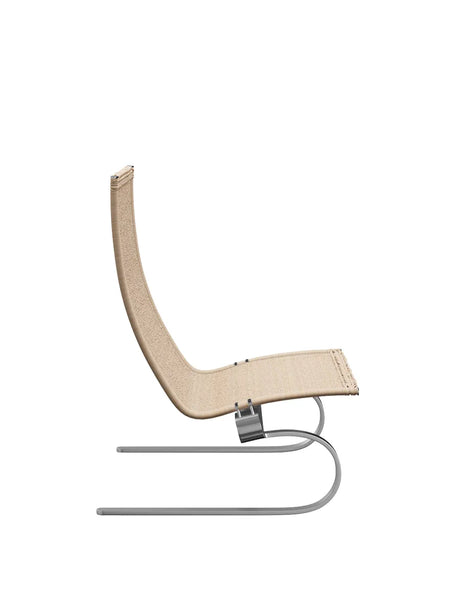 PK20 Lounge-Sessel von Poul Kjærholm - Peddigrohr / Peddigrohr - Jacobsen Plus