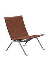 PK22 Lounge, Aura Leder von Poul Kjærholm - Cognac - Jacobsen Plus