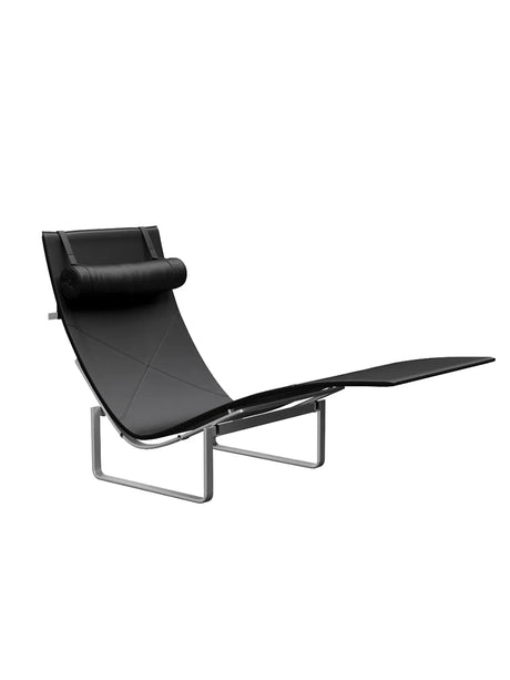 PK24 Lounge-Sessel von Poul Kjærholm - Aura Leder / Schwarz - Jacobsen Plus