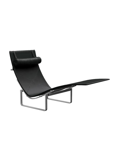 PK24 Lounge-Sessel von Poul Kjærholm - Grace Leder / Schwarz - Jacobsen Plus