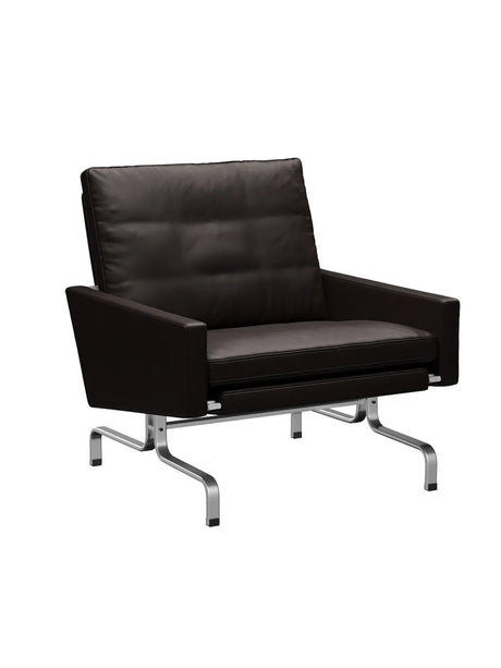 PK31 Lounge-Sessel von Poul Kjærholm - Grace Leder / Dunkelbraun - Jacobsen Plus