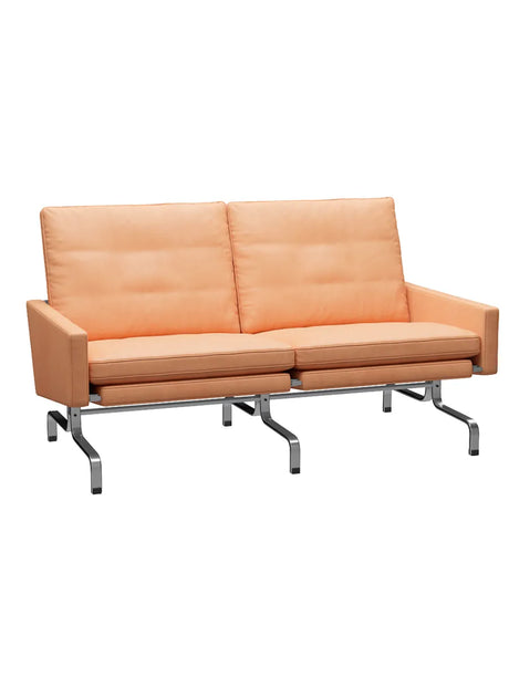 PK31/2 2-pers. Sofa von Poul Kjærholm - Naturleder / Natur - Jacobsen Plus