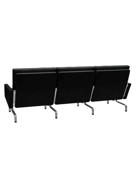PK31/3 3 Pers. Sofa von Poul Kjærholm - Aura Leder / Cognac - Jacobsen Plus
