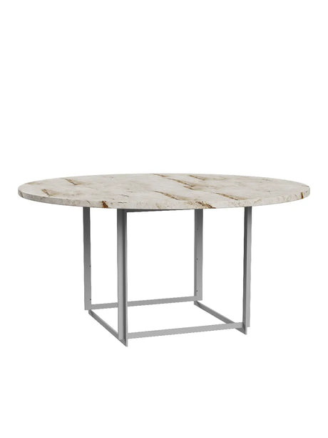 PK54 Tisch, H72,5 cm von Poul Kjærholm - Beiger Marmor - Jacobsen Plus
