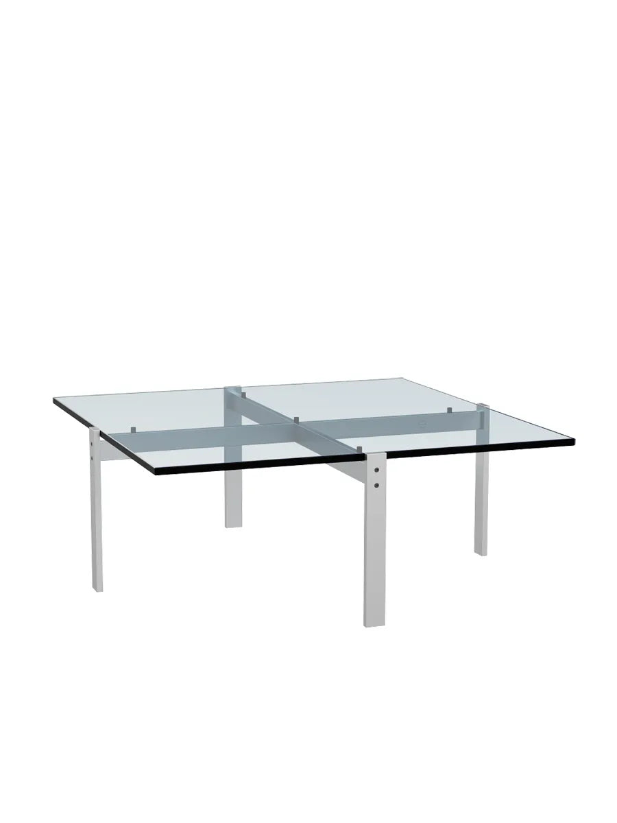 PK65 Couchtisch von Poul Kjærholm - Glas - Jacobsen Plus