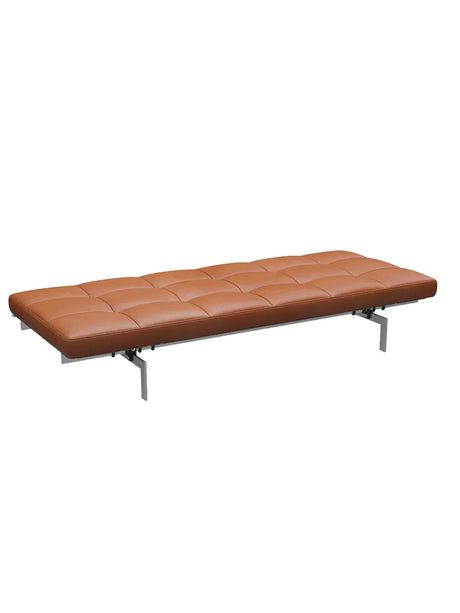 PK80 Daybed von Poul Kjærholm - Grace Leder / Walnuss - Jacobsen Plus