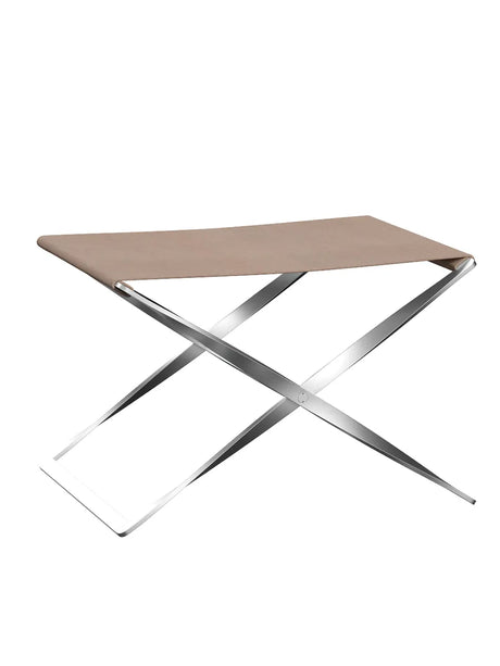 PK91 Klappstuhl von Poul Kjærholm - Canvas / Schwarz - Jacobsen Plus