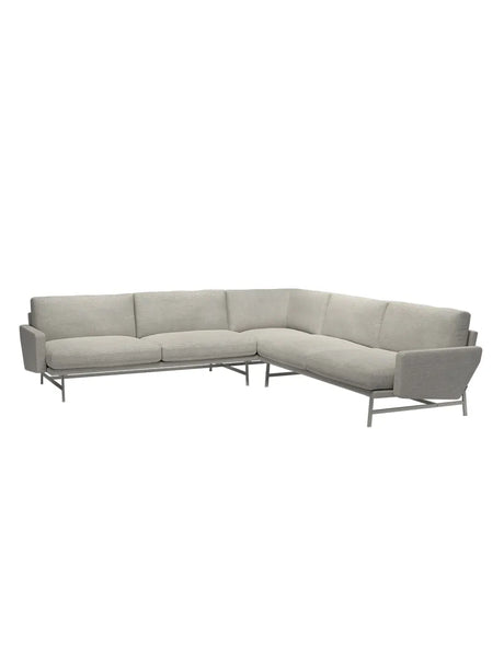 Lissoni PL115 Ecksofa, Clay 012 von Fritz Hansen - 1 - Jacobsen Plus