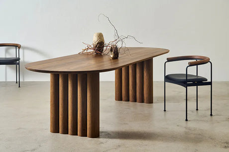 Plush Table Oval von DK3 - Eg / 200 x 100 cm - Jacobsen Plus