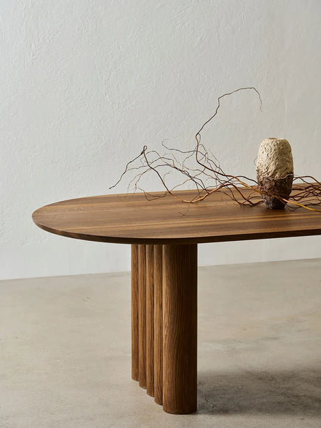 Plush Table Oval von DK3 - Eg / 200 x 100 cm - Jacobsen Plus