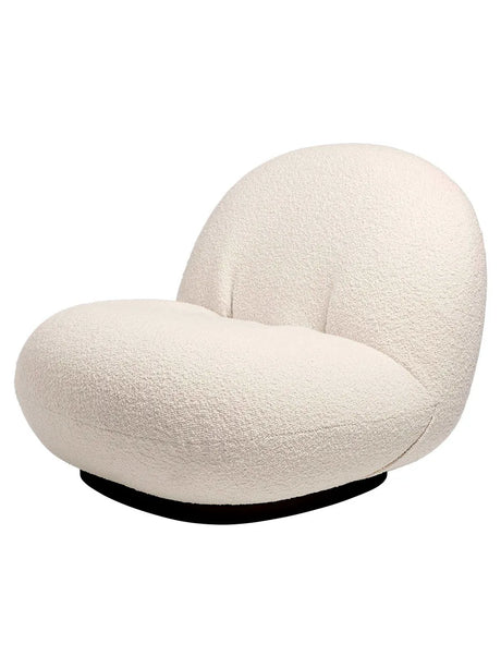 Pacha Lounge Chair, swivel von GUBI - Preisklasse 1 / Pearl Gold - Jacobsen Plus
