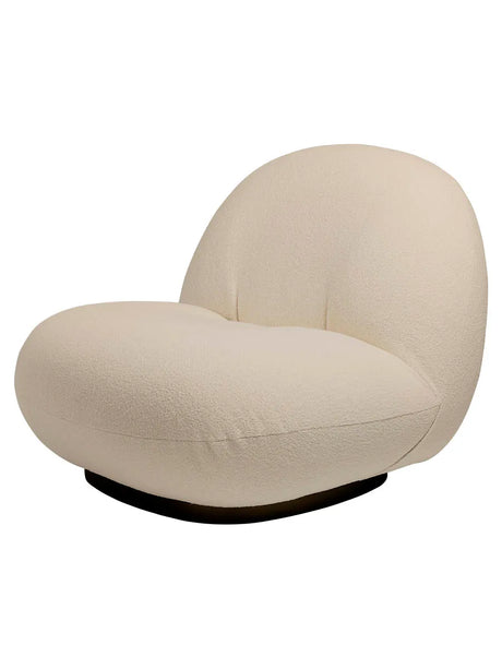 Pacha Lounge Chair, swivel von GUBI - Preisklasse 1 / Pearl Gold - Jacobsen Plus
