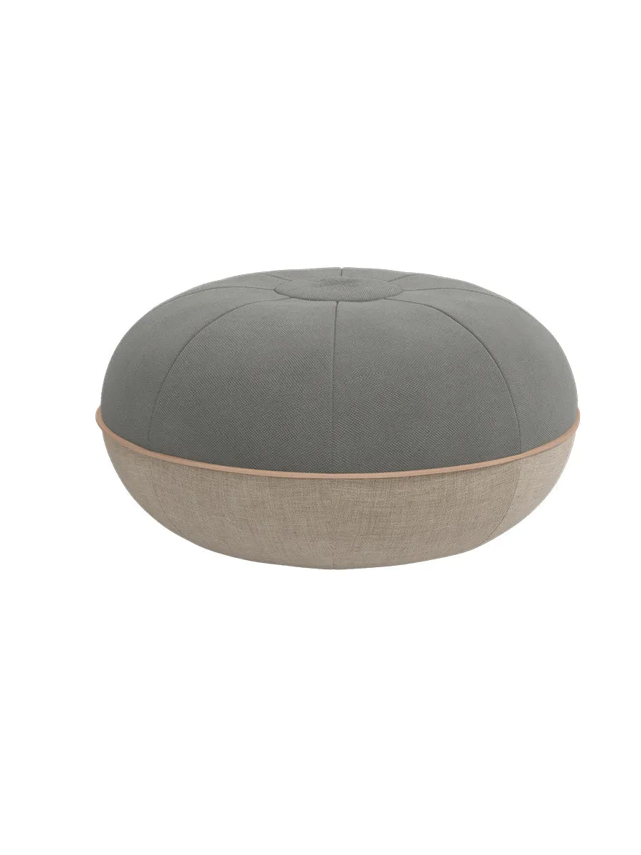 Pouf, large fra Fritz Hansen - Grey - Jacobsen Plus