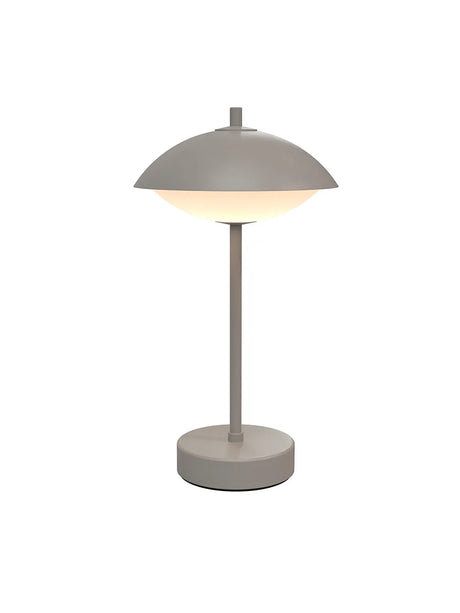 Clam Portable Lamp von Fritz Hansen - Nine grau - Jacobsen Plus