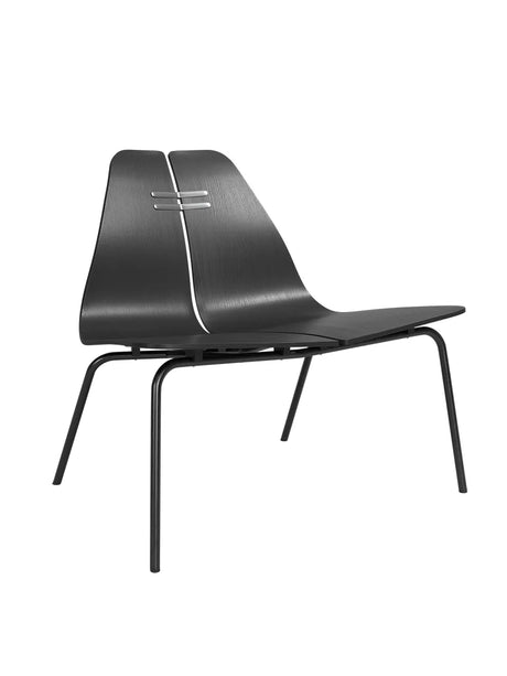 PK23 Lounge Chair, Schwarz/Schwarz von Poul Kjærholm - 1 - Jacobsen Plus