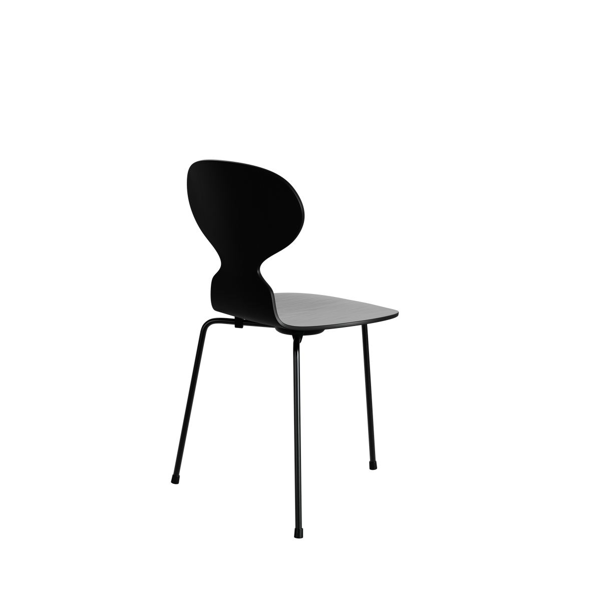 Arne Jacobsen Signaturset: Special Edition Egg Table m. 3 Ant Stuhl - Schwarz - 8 - Jacobsen Plus