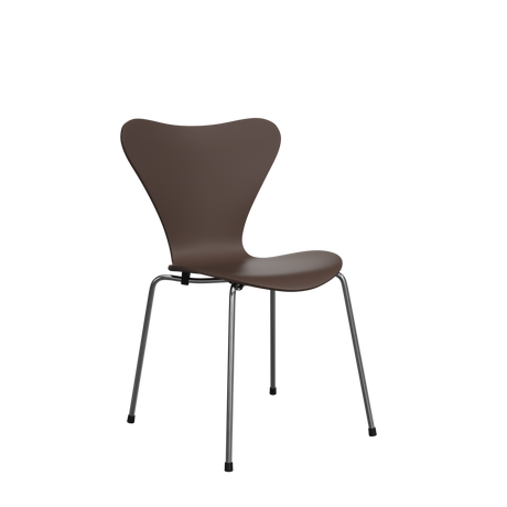3107 Serie 7 stol - Verner Panton 100 fra Fritz Hansen - Brown - Jacobsen Plus
