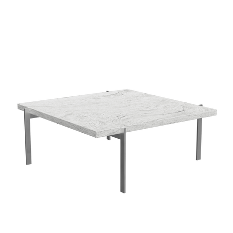 PK61 Couchtisch, grau-weißer Granit von Poul Kjærholm - 1 - Jacobsen Plus