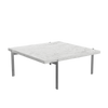 PK61 Couchtisch, grau-weißer Granit von Poul Kjærholm