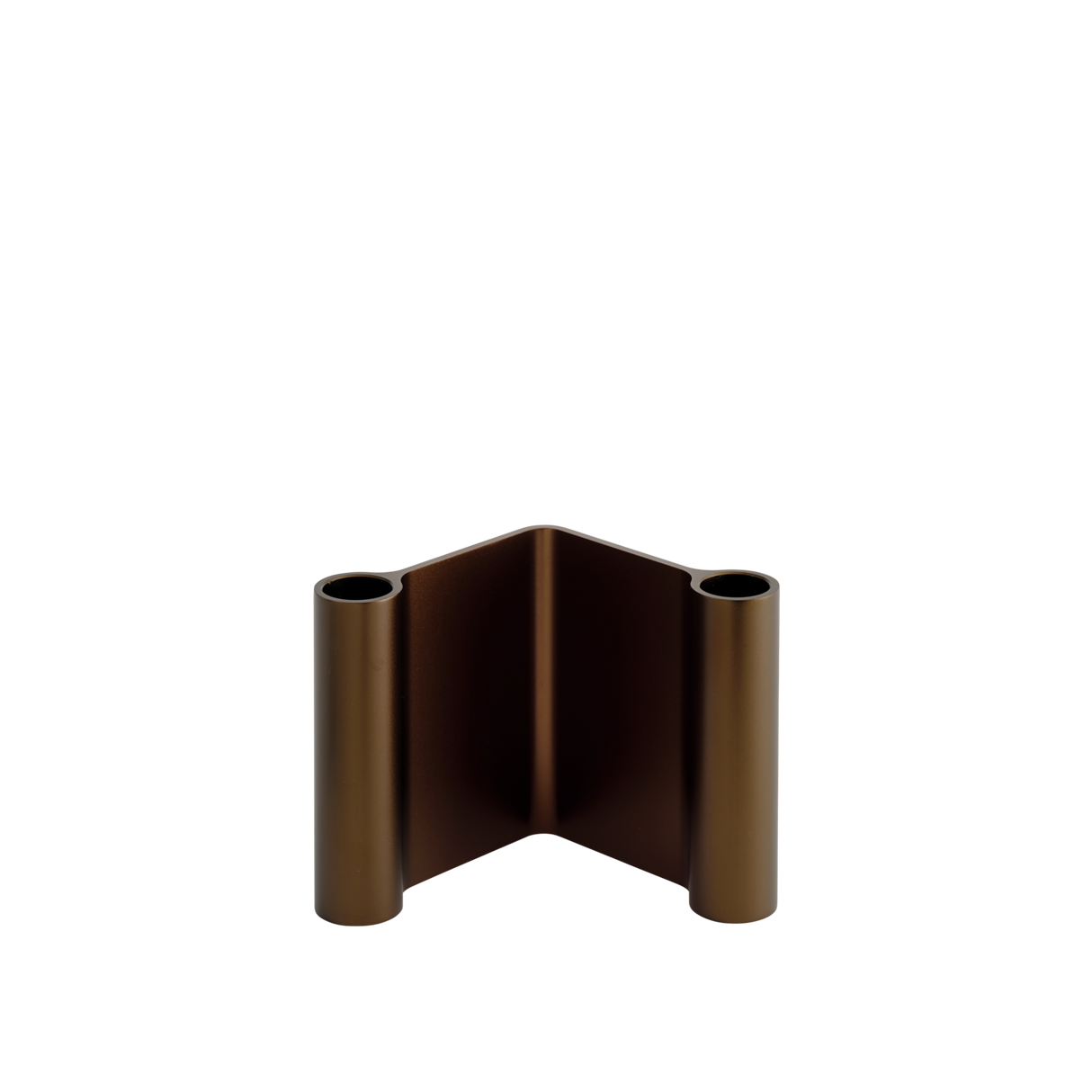 Pair Kerzenständer, H11 von Muuto - Braun - Jacobsen Plus