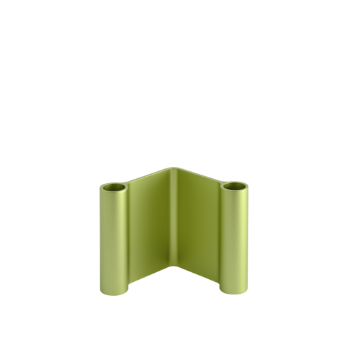 Pair Kerzenständer, H11 von Muuto - Grün - Jacobsen Plus