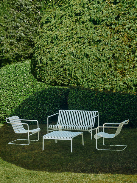 Palissade Cantilever Lounge Chair Low von HAY - Eisenrot - Jacobsen Plus