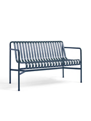 Palissade Dining Bench Armrest, Deep Blue von HAY