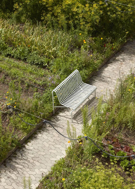 Palissade Dining Bench ohne Armlehnen, sky grey von HAY - 2 - Jacobsen Plus