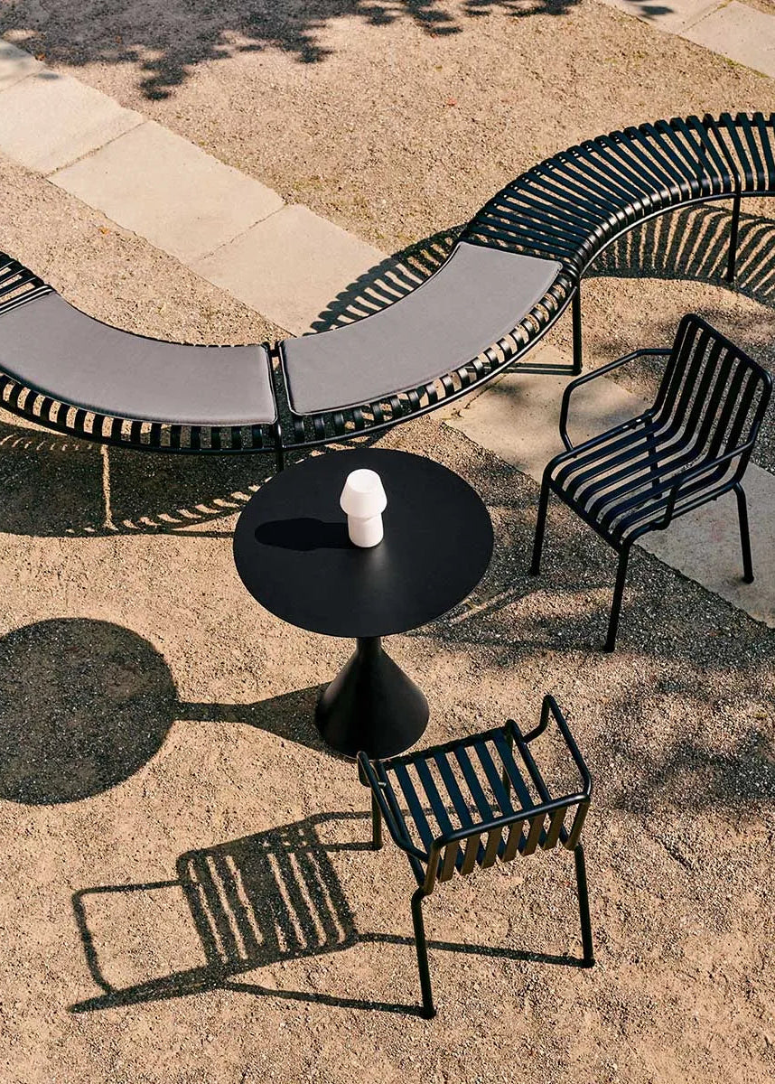 Palissade Park Bench, antracit fra Hay