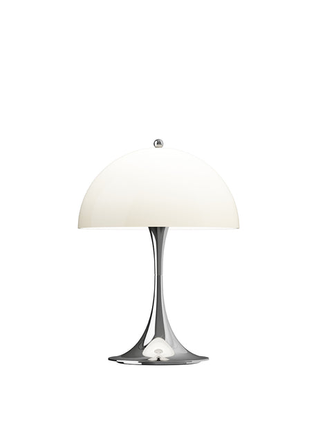 Panthella 250 Portable V3 Tischleuchte von Louis Poulsen - Chrome Opal Beige - Jacobsen Plus